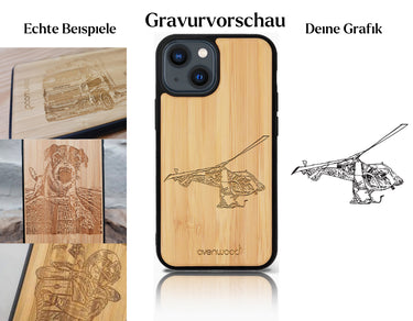 INDIVIDUEL iPhone 15 bambou plastique